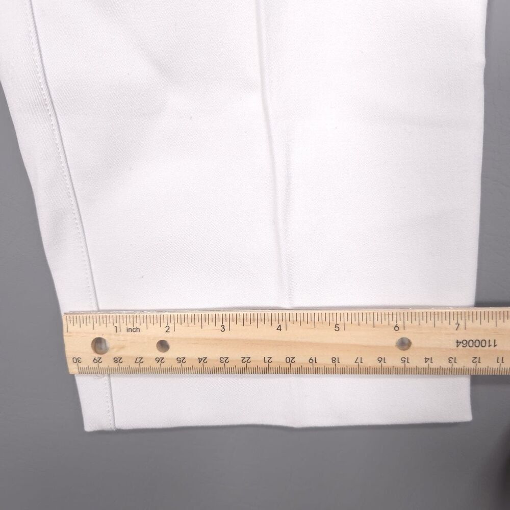 Spanx NEW Size XL Tall Silver Linings On-the-Go Slim Straight Pant 20372T White - Picture 9 of 15
